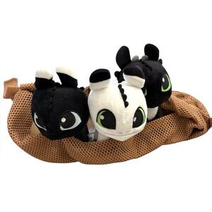 Universal Epic Universe How To Train Your Dragon Nightlights Plush Pack Sling